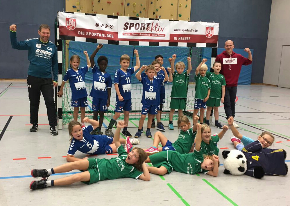 Handball FJugend geht mit Spaß in die Turniersaison TuS Oberkassel